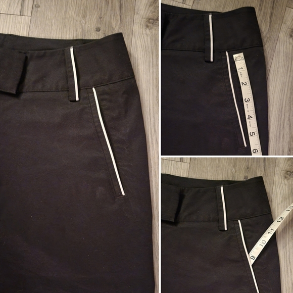 Adidas ProDRY Plus Climalite Golf Capri Pants Black And White, Women's 4 - Picture 9 of 16